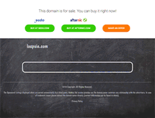 Tablet Screenshot of loopsie.com